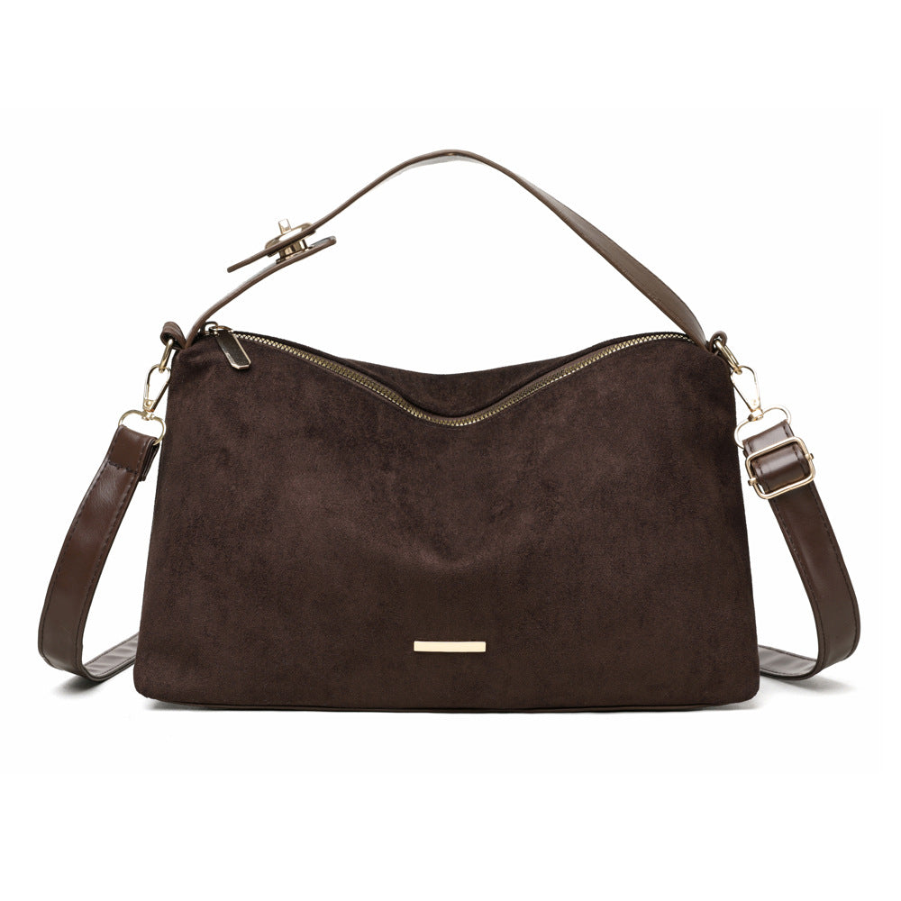 Velora Suede Handbag
