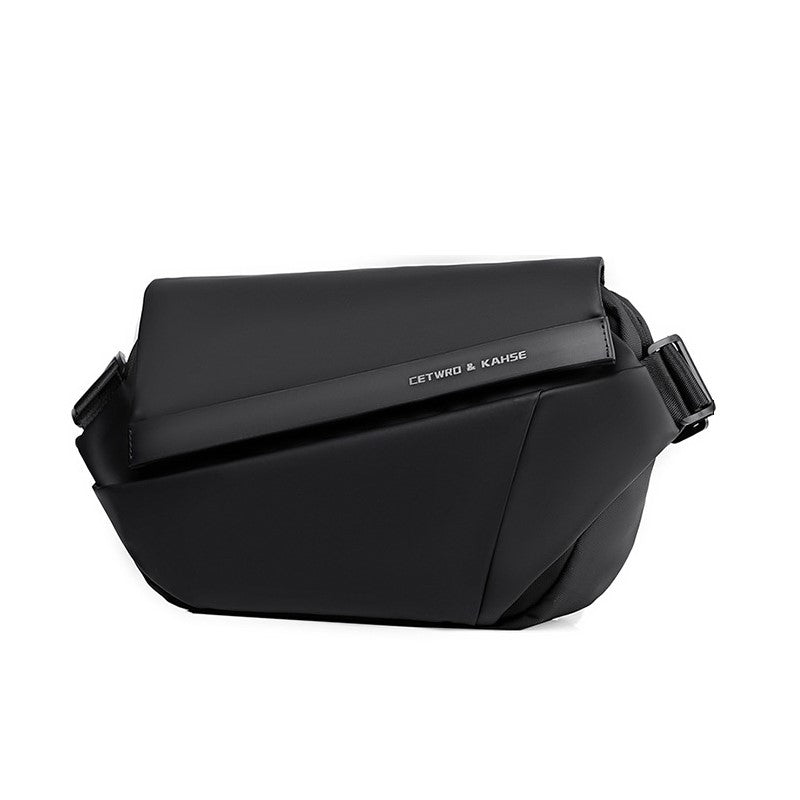 Cycling Work Functional Nylon Chest Messenger Bag