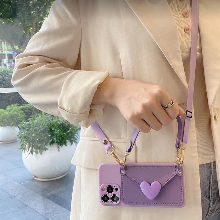 Lunara Heart Pocket iPhone Case