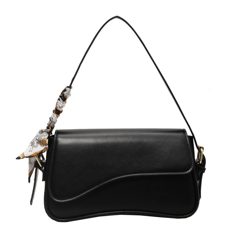 Textured Niche Autumn Shoulder Crossbody Square Bag