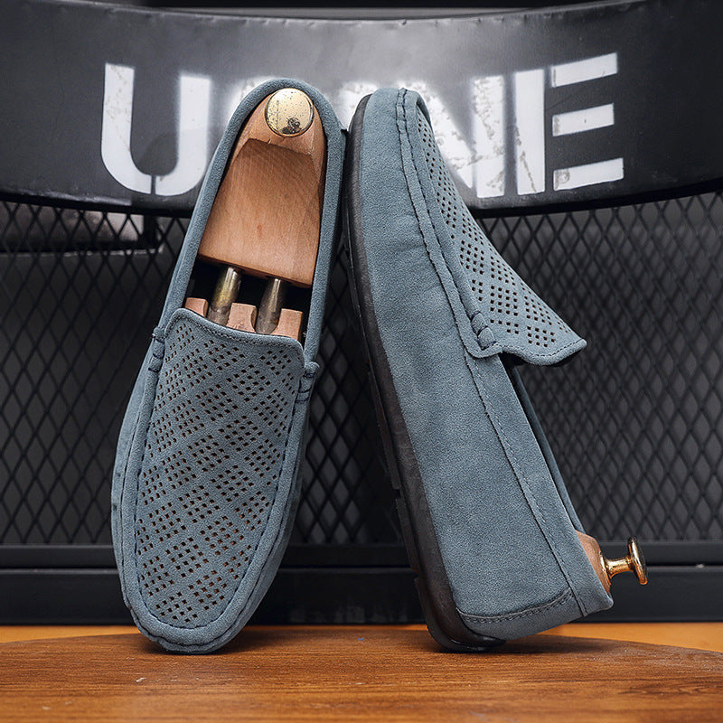 Air Vent Hollow-Out Casual Loafers