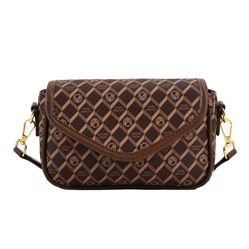 Printed Small Square Ins Crossbody Bag