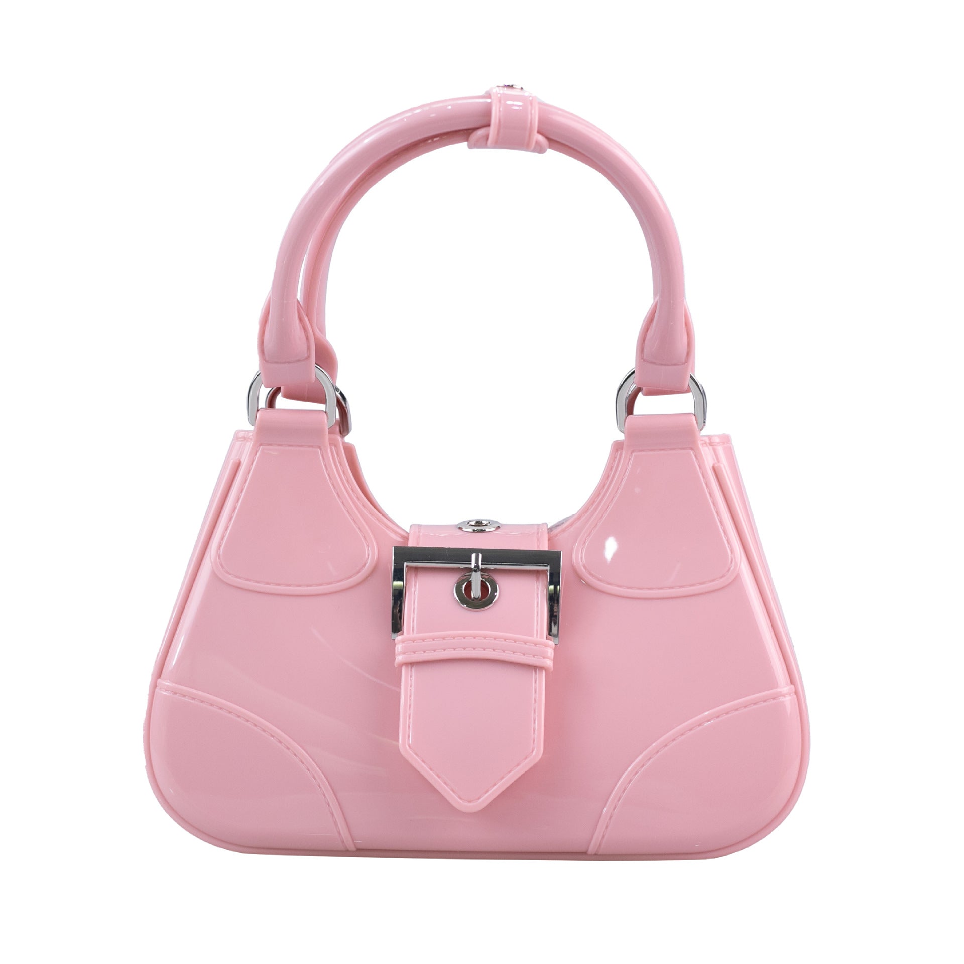 Jelly Style PVC Mini Square Underarm Bag