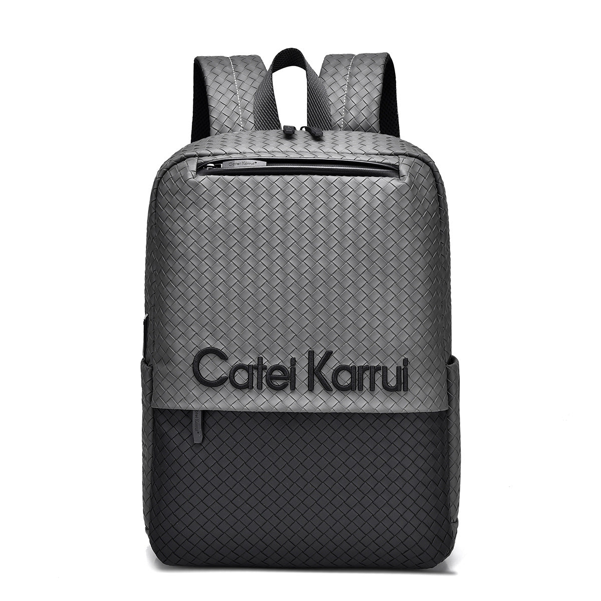 CateiKarrui Large Capacity PU Leather Backpack