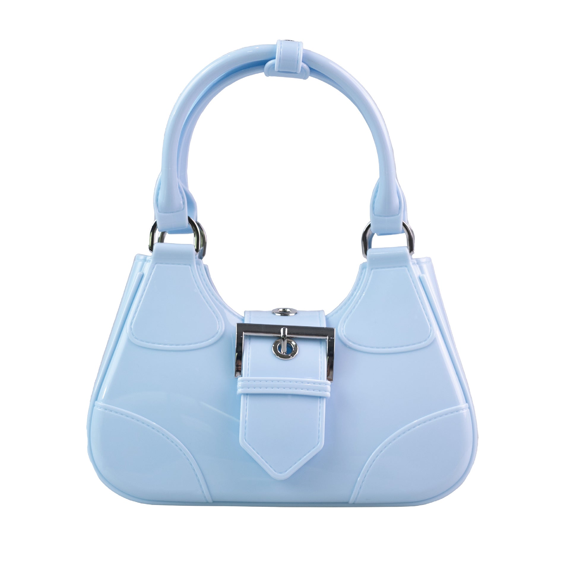 Jelly Style PVC Mini Square Underarm Bag