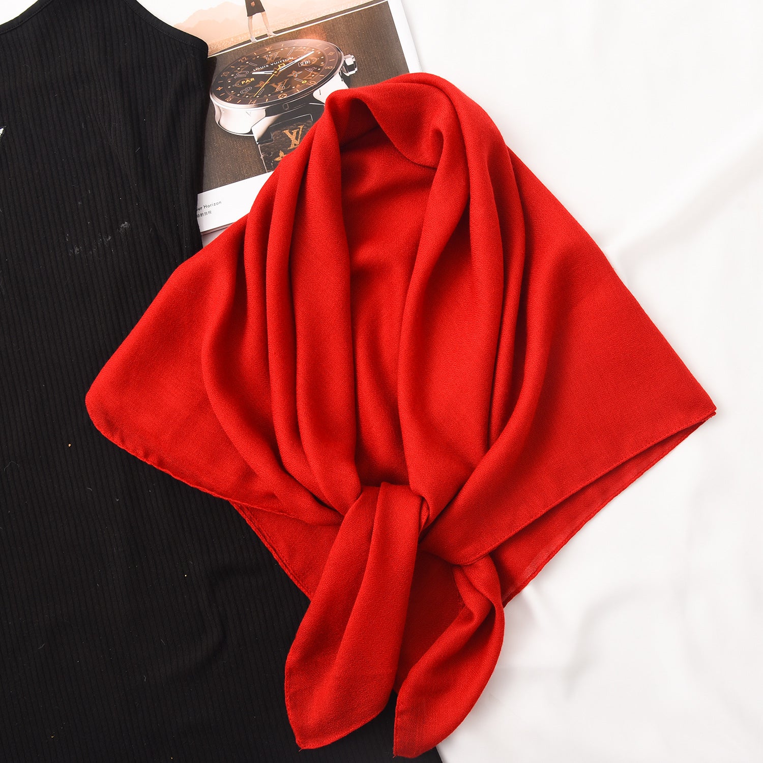 Everyday Elegance Plain Scarf