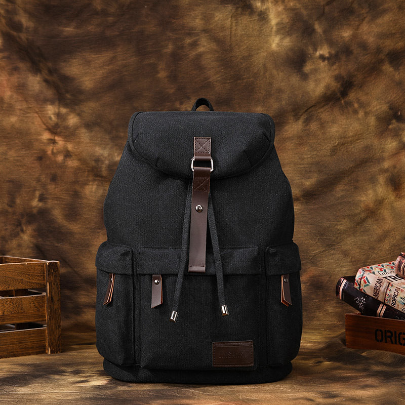 Retro Canvas Men’s Travel Backpack