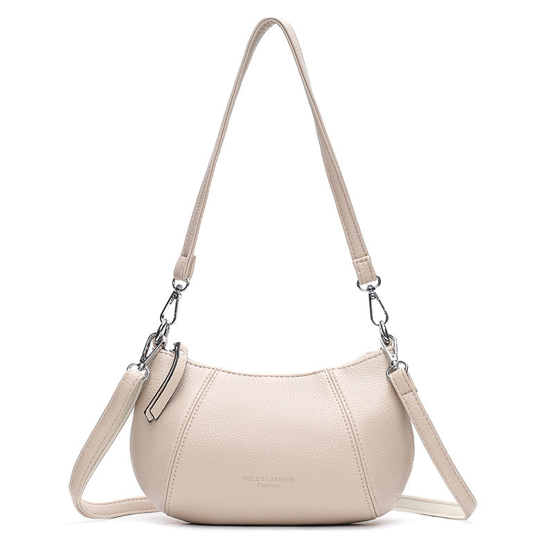 Cavora Soft Leather Shoulder Bag