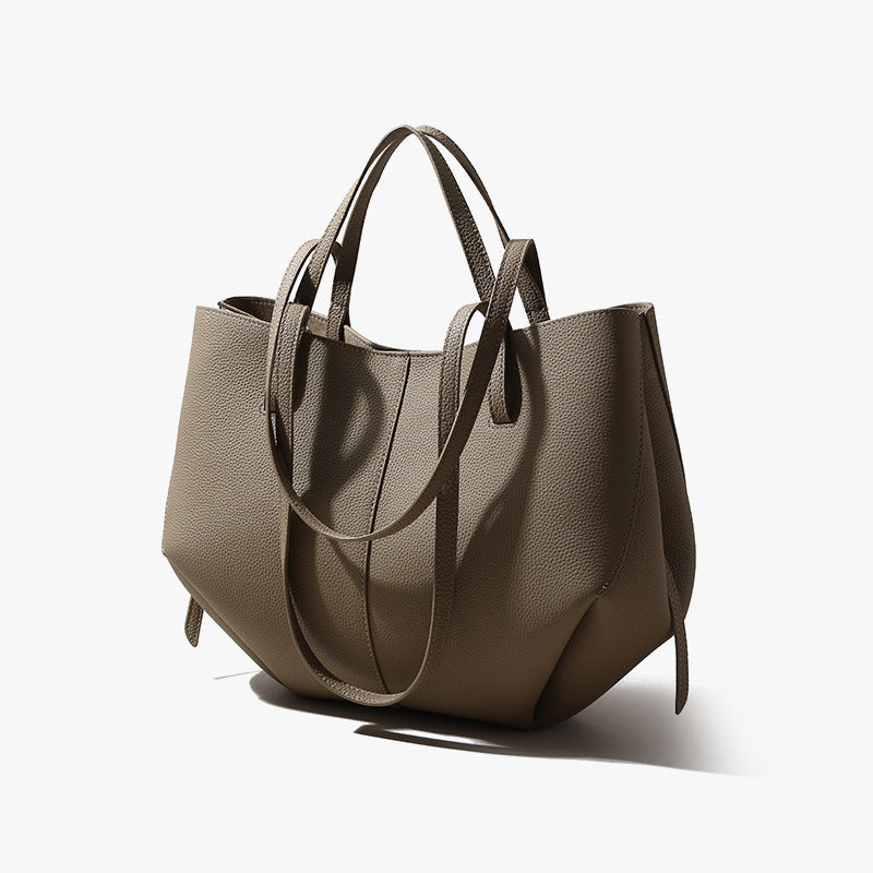 Top Layer Cowhide Women's Tote Handbag