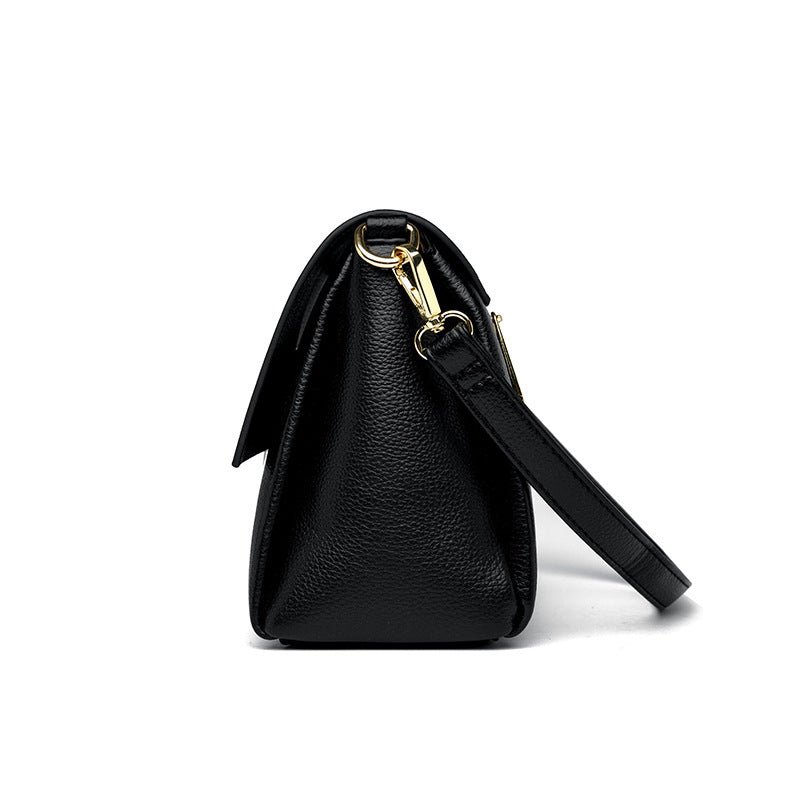 Noir Edge Luxe Crossbody Bag