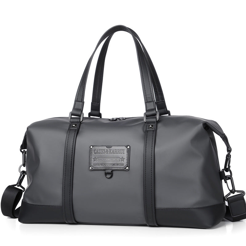 CateiKarrui Large Capacity Waterproof Men's Oxford Duffle Bag
