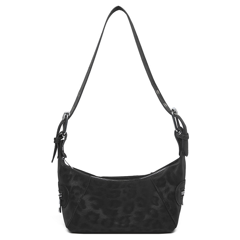 Savannah Leopard Shoulder Bag