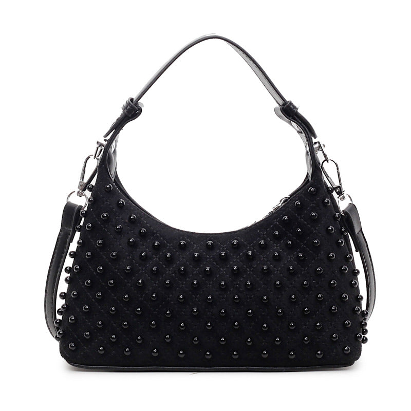 Golden Pearl Statement Handbag