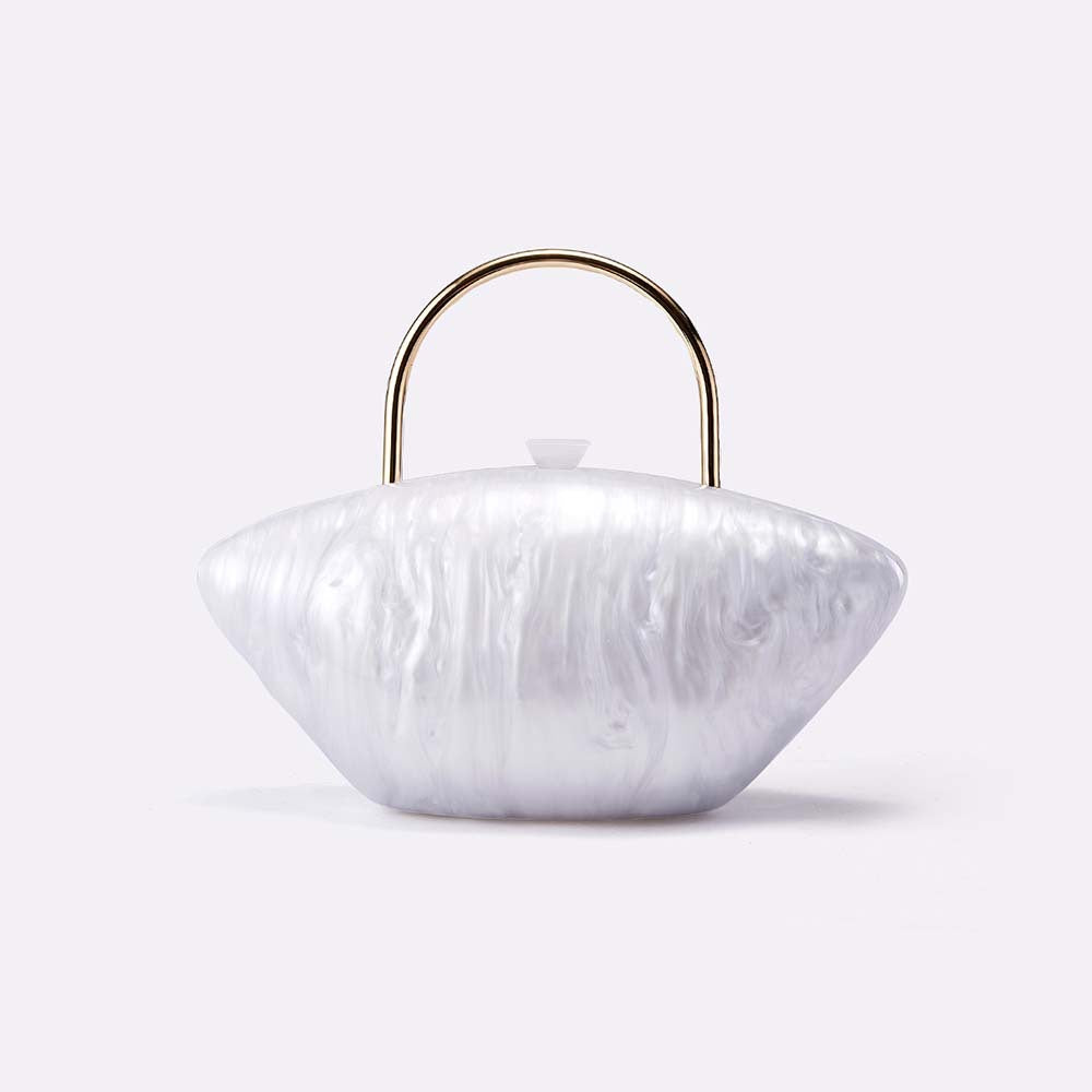 Crimson Nebula Clutch Bag