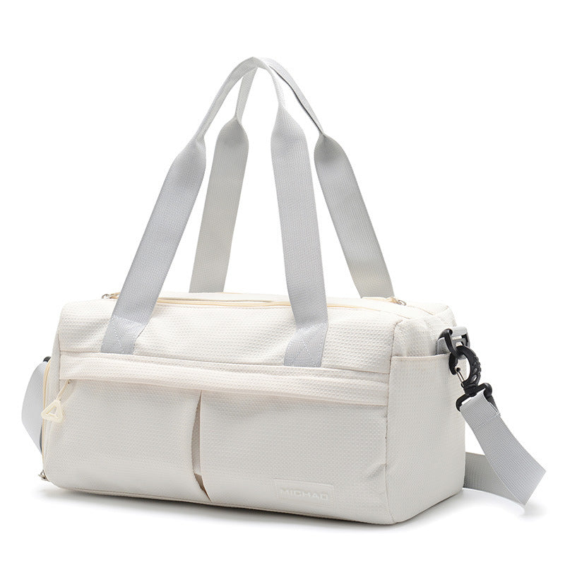 Summer New Small Nylon Women's Gym Duffle with Shoe Compartment
