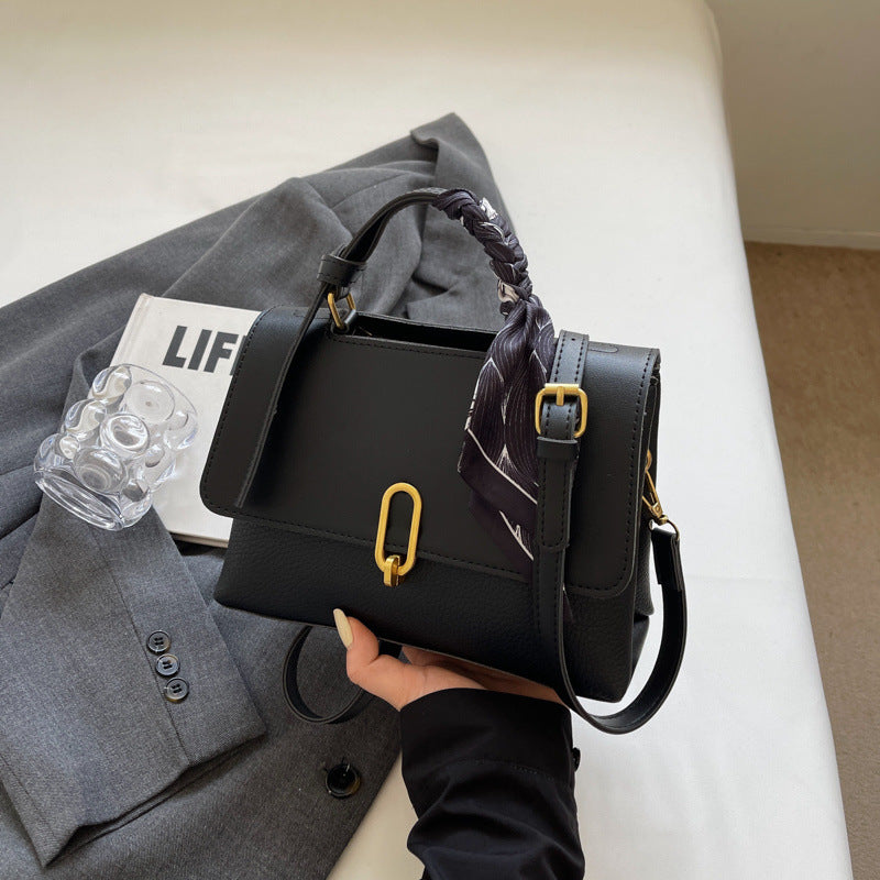 Elegant Structured Knotted Handbag