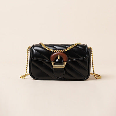 Embroidered Luxury Chain Mini Crossbody Bag