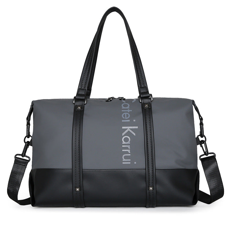 CateiKarrui Large Capacity Men's Oxford Cloth Travel Duffle Bag