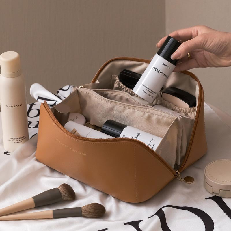 Large Capacity PVC Travel Cosmetic Toiletry Bag