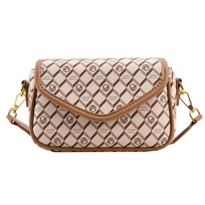 Printed Small Square Ins Crossbody Bag
