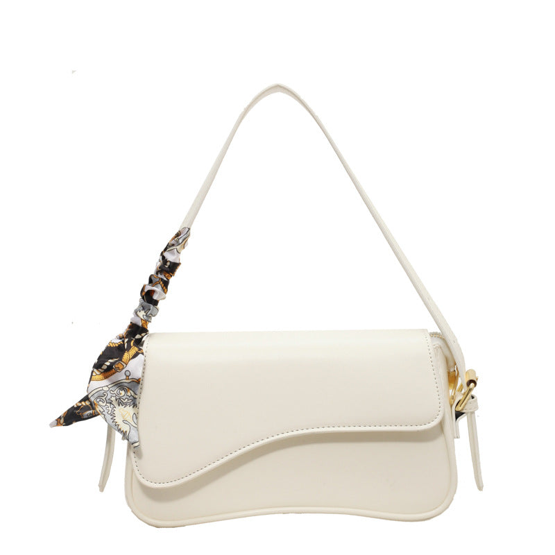 Textured Niche Autumn Shoulder Crossbody Square Bag