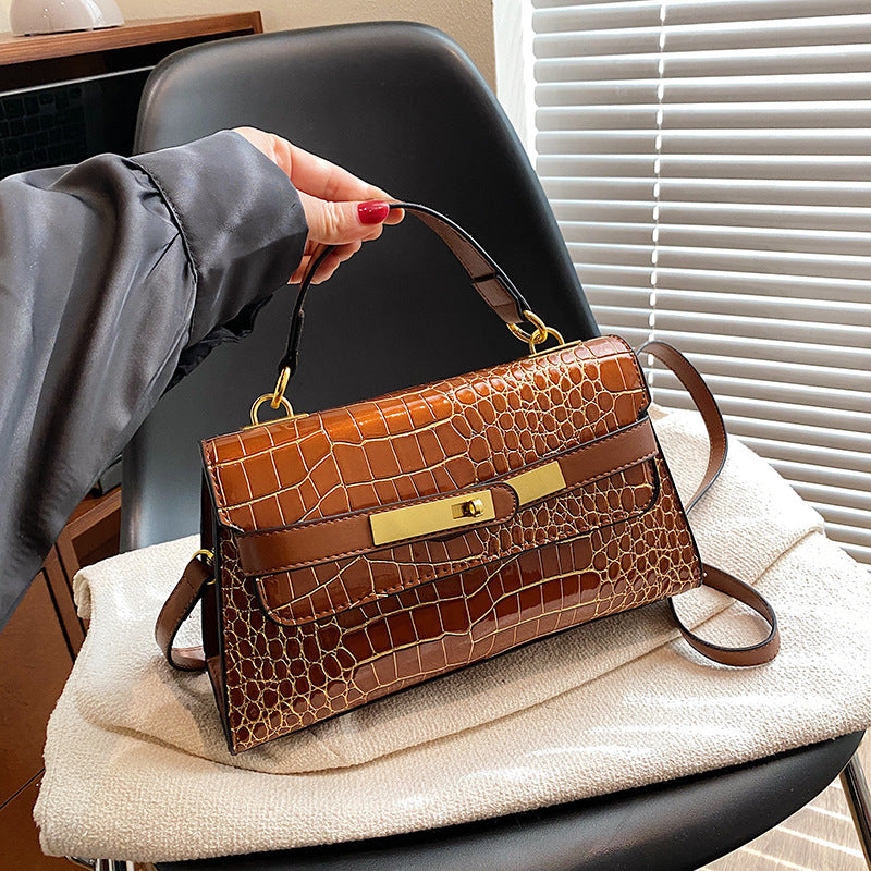 Retro Crossbody Kelly Handbag for Women