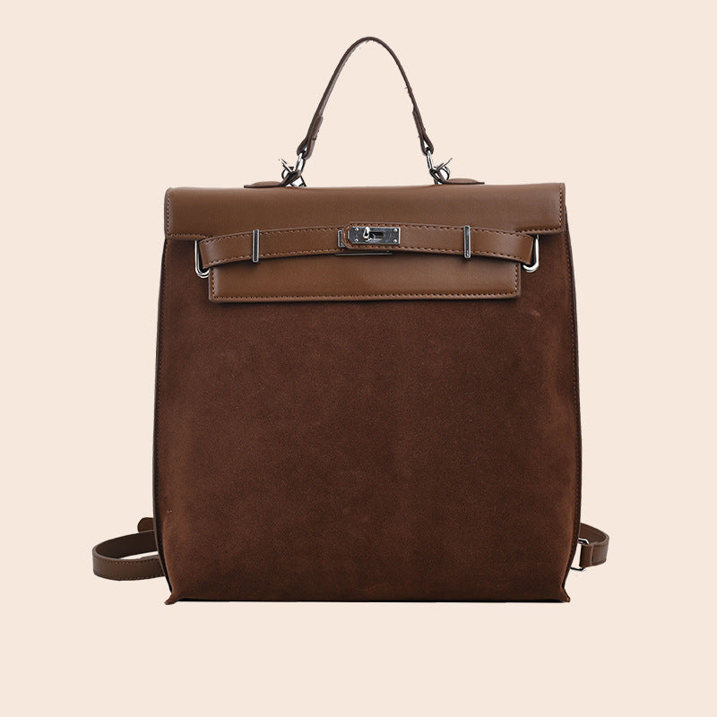 Velvet Large Capacity Document Backpack