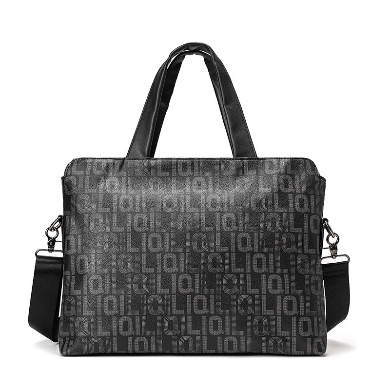 European Style Letter Pattern Men's  Laptop Bag