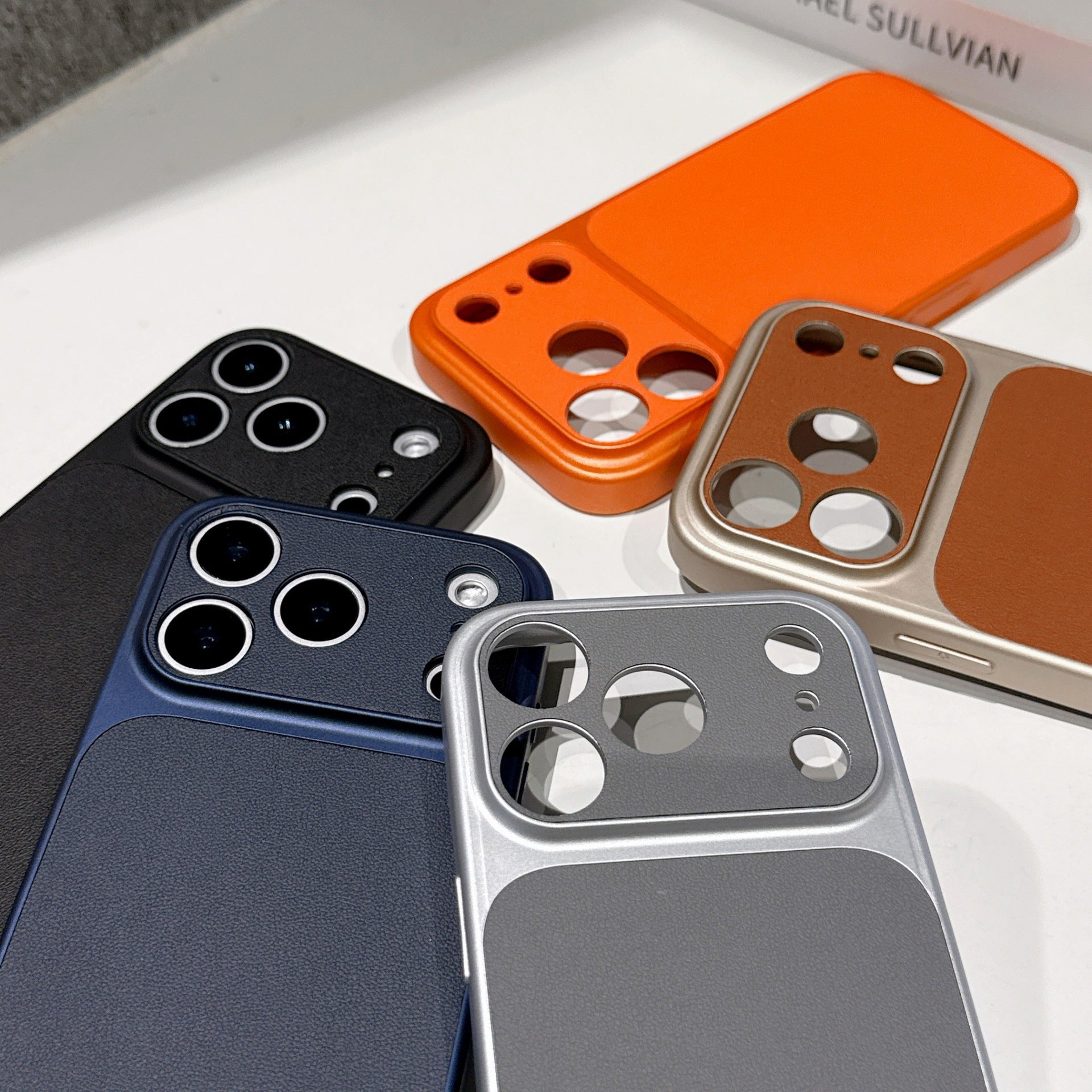 TerraHide Leather Texture Magnetic iPhone Case
