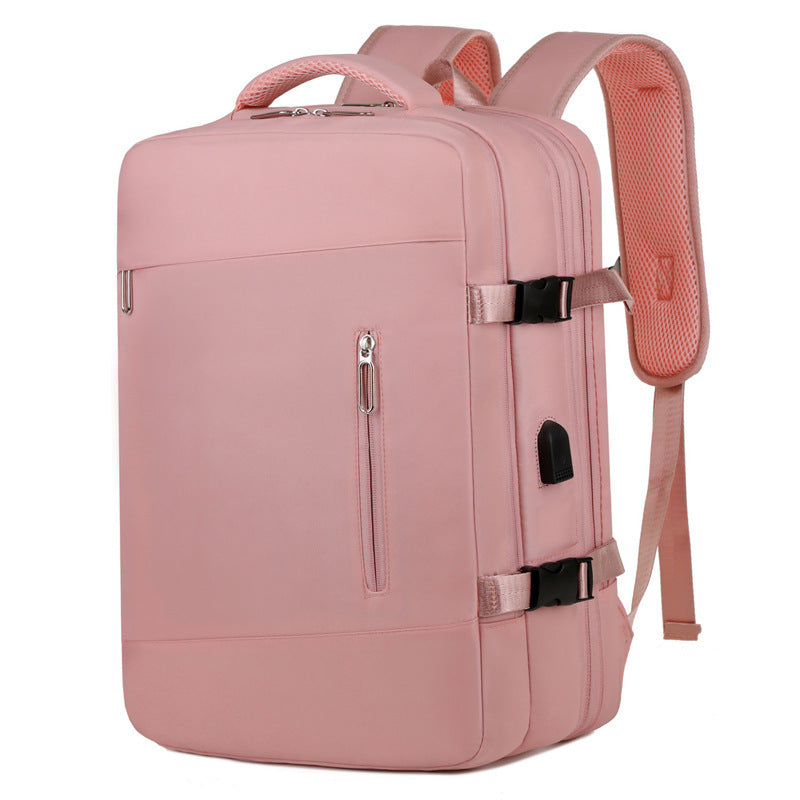 Large Capacity Men's Business Travel Oxford Backpack