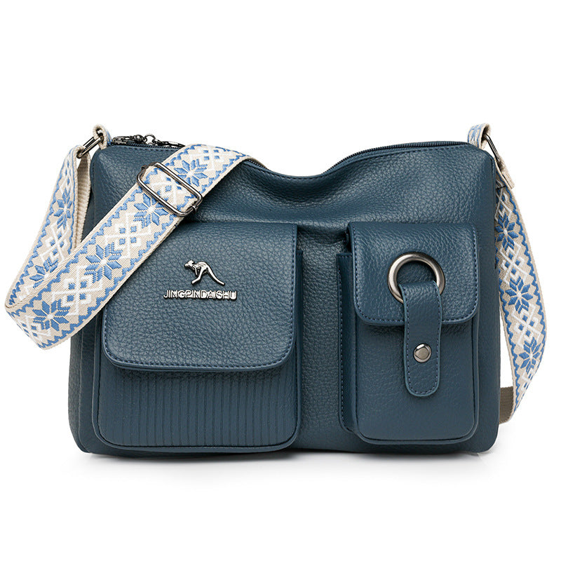 Multi Pocket Urban Shoulder Bag
