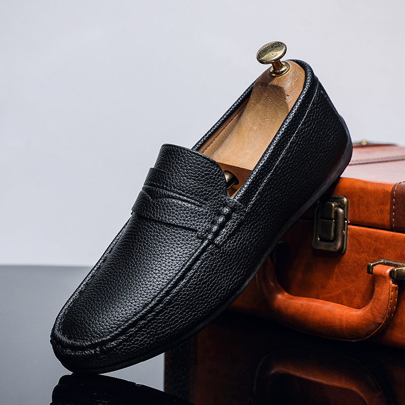Men’s Soft-Sole Leather Loafers