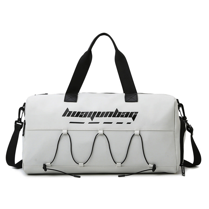 Waterproof Oxford Cloth Fitness Duffle with Independent Shoe Compartment