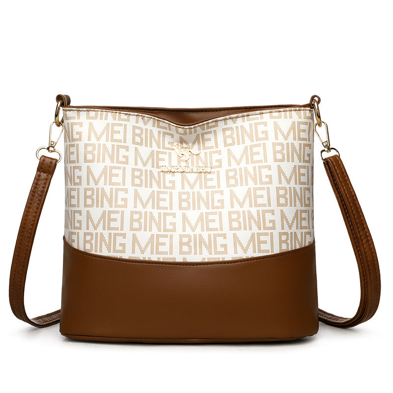 Retro Soft Versatile Leather Shoulder Bag