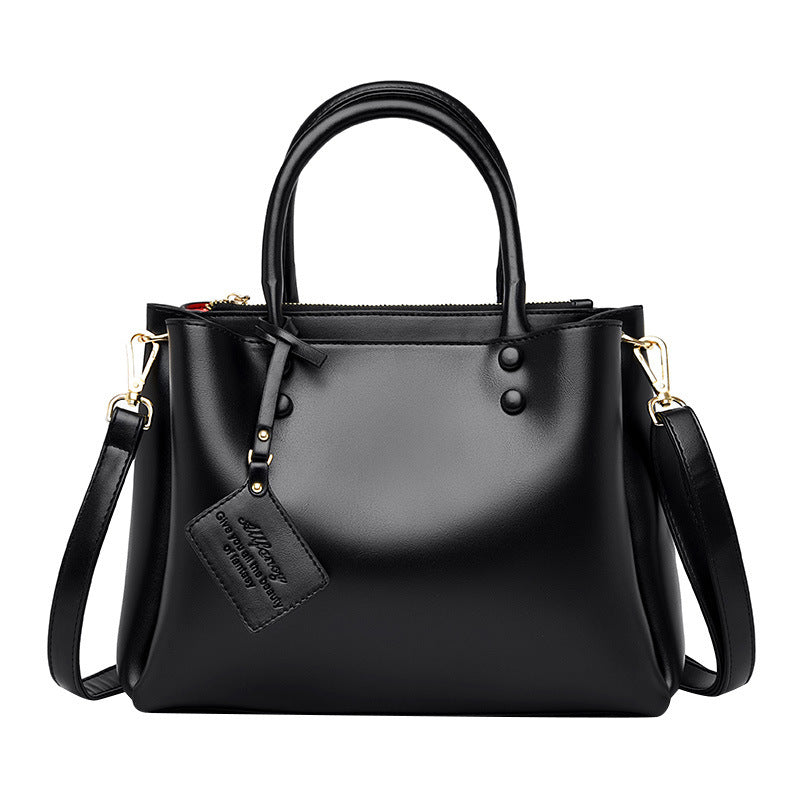 Simple Fashion Large Capacity European Women's Handbag