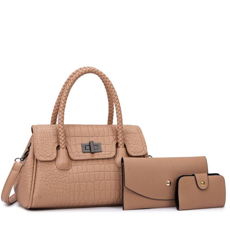 Multi-Piece Women's Crossbody Set with Mother-Child Design
