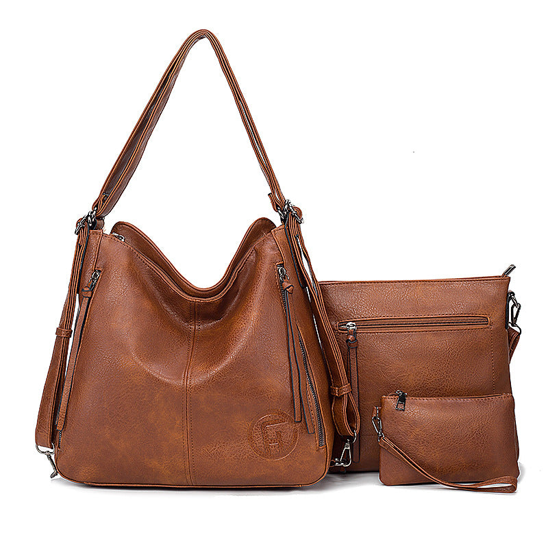 European Fashion Mother and Child Shoulder Bag Set