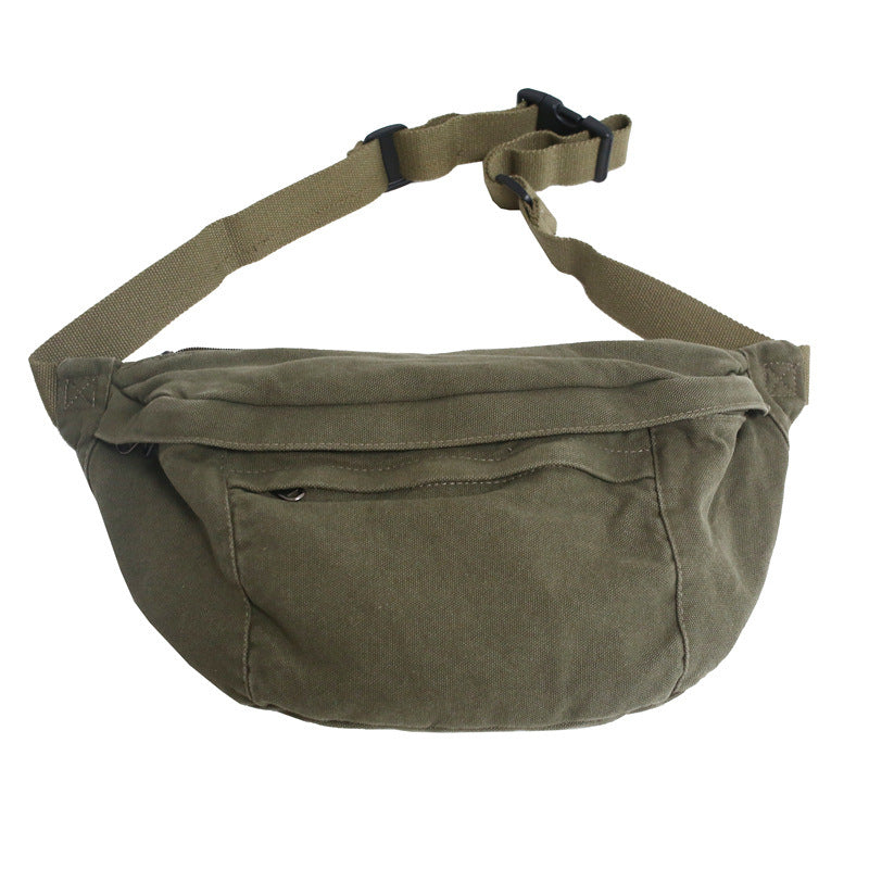 Classic Canvas Cotton Crossbody Bag