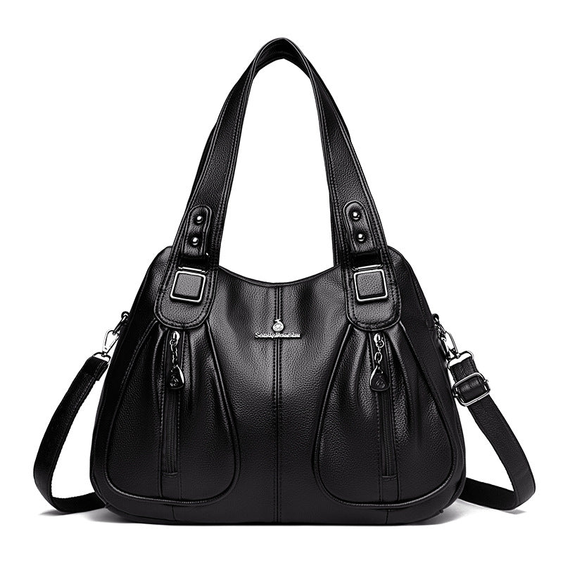 Multi-Compartment Large Capacity Women's Shoulder Bag
