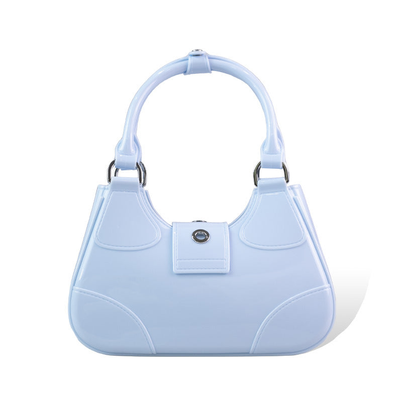 Jelly Style PVC Mini Square Underarm Bag
