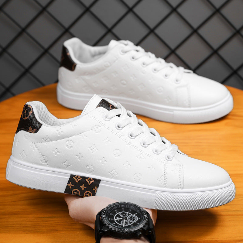 Spring Stride White Sport Sneakers
