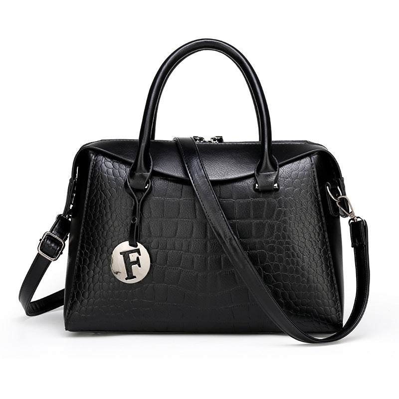 Baigou Crocodile Crossbody Handbag for Women