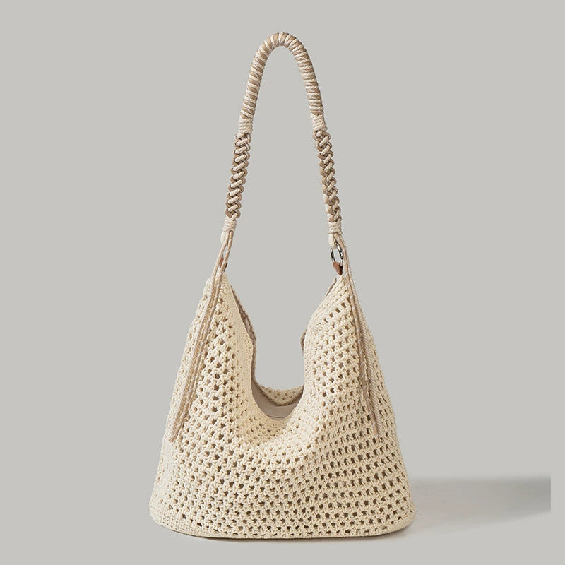 Coastal Woven Shoulder Bag