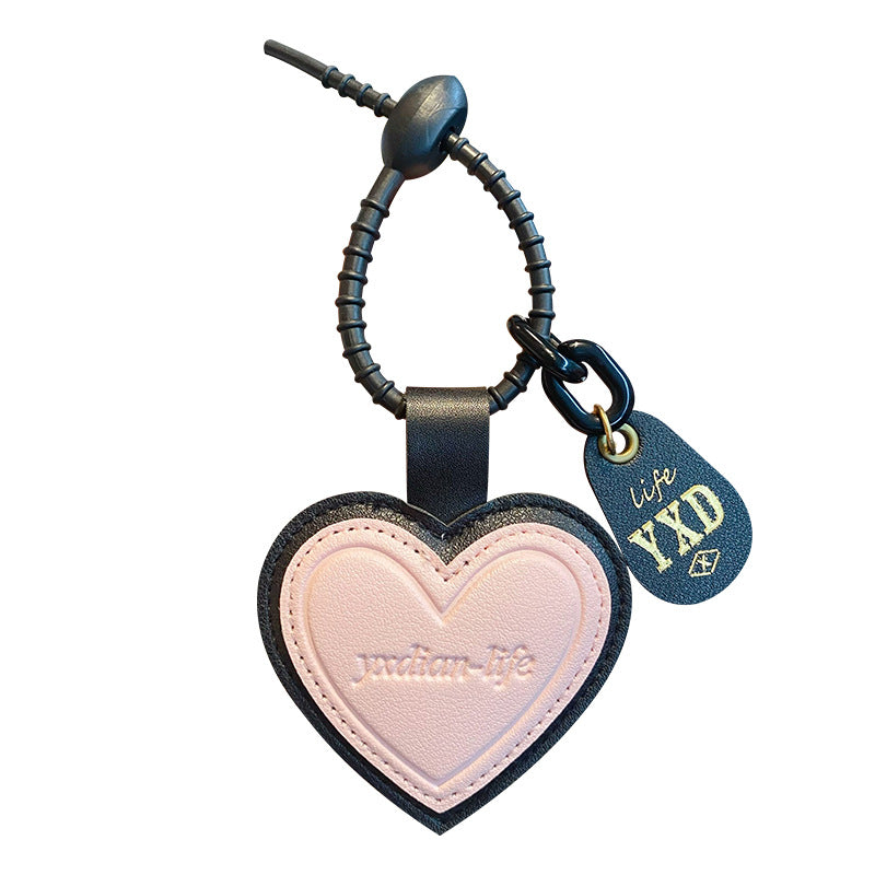 Heart-Shaped Leather Bag Charm – The Patchee Sri Lanka women’s heart leather charm