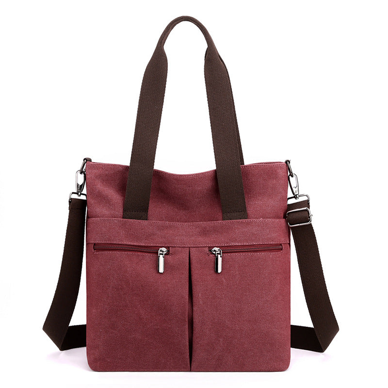 Vintage Washed Shoulder Bag