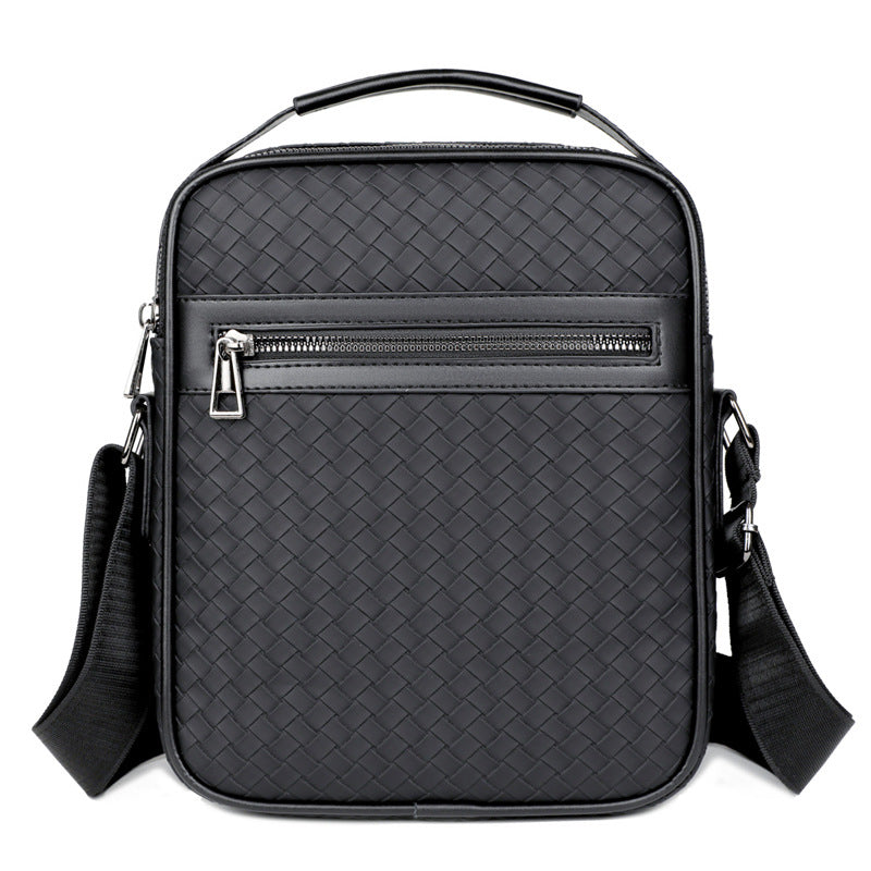 Elite Weave Men’s Crossbody Bag