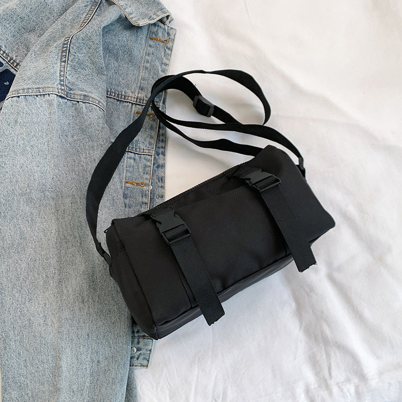 Boston Style Contrast Oxford Casual Shoulder Messenger