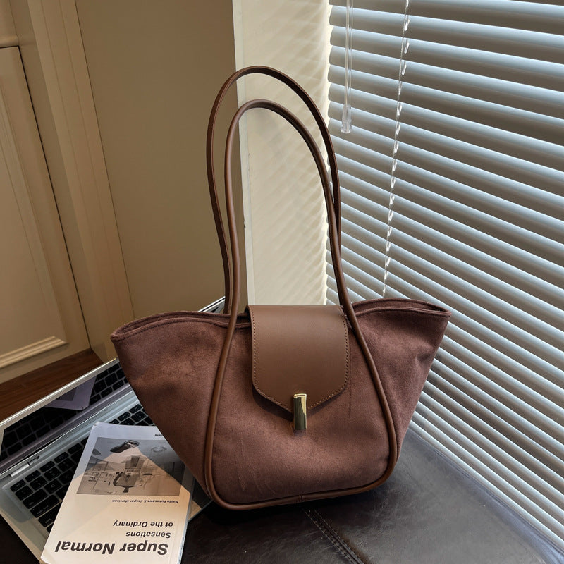 Lockable Large Capacity Underarm Shoulder Bag