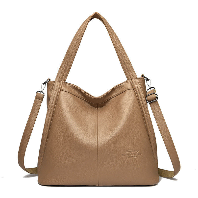 Fashionable Large Capacity Underarm and Tote Bag