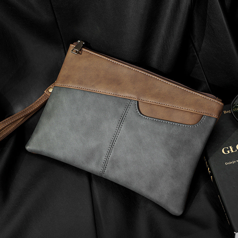 Trendy Men's Casual Laptop Sleeve Clutch Bag